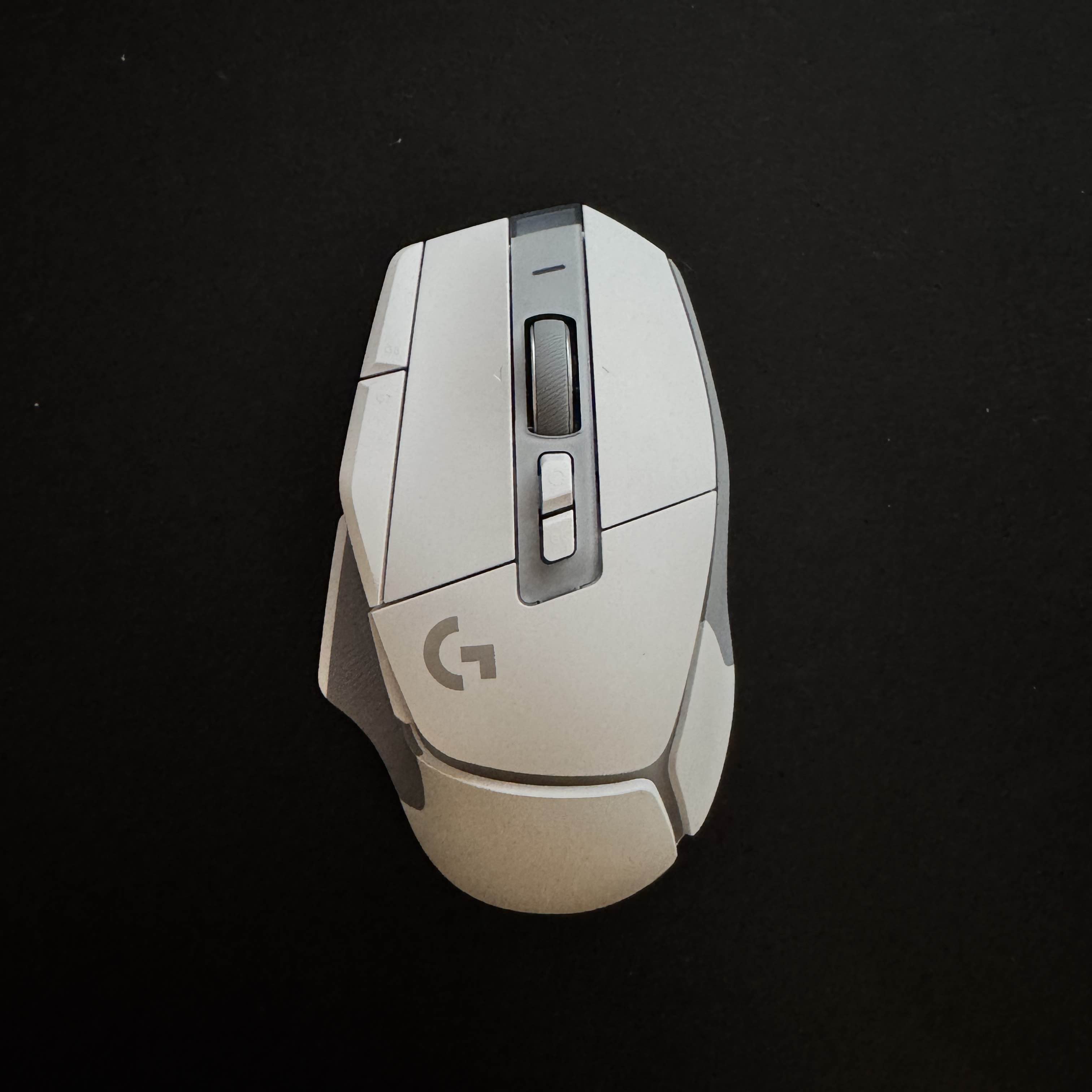 With my keyboard, I also use my mouse, which sounds like this.
