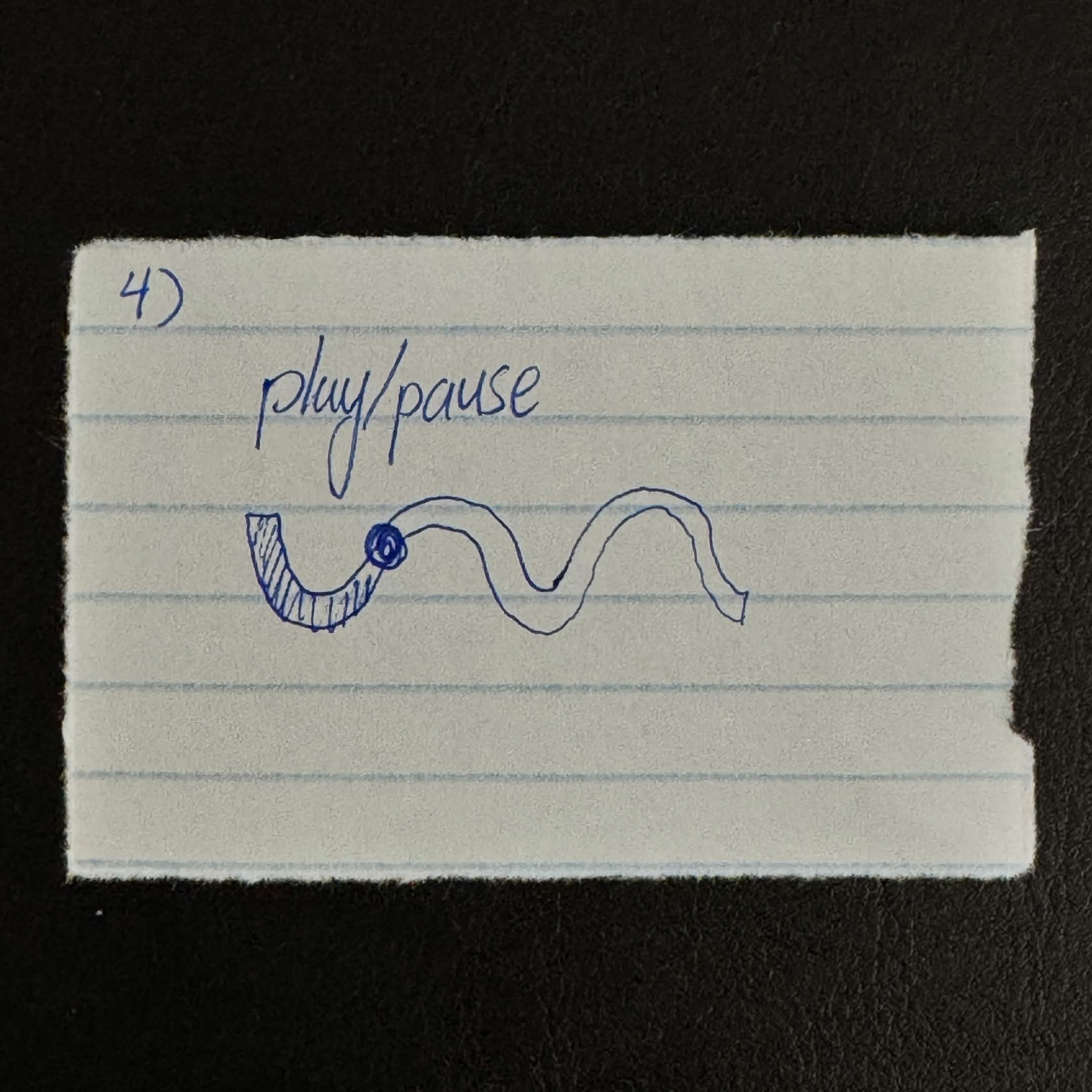 This was another idea I had, which was more fun than functional. In the end, I decided not to do it since it didn't make any sense for a user and felt more like a throw-away thought to stimulate creativity.