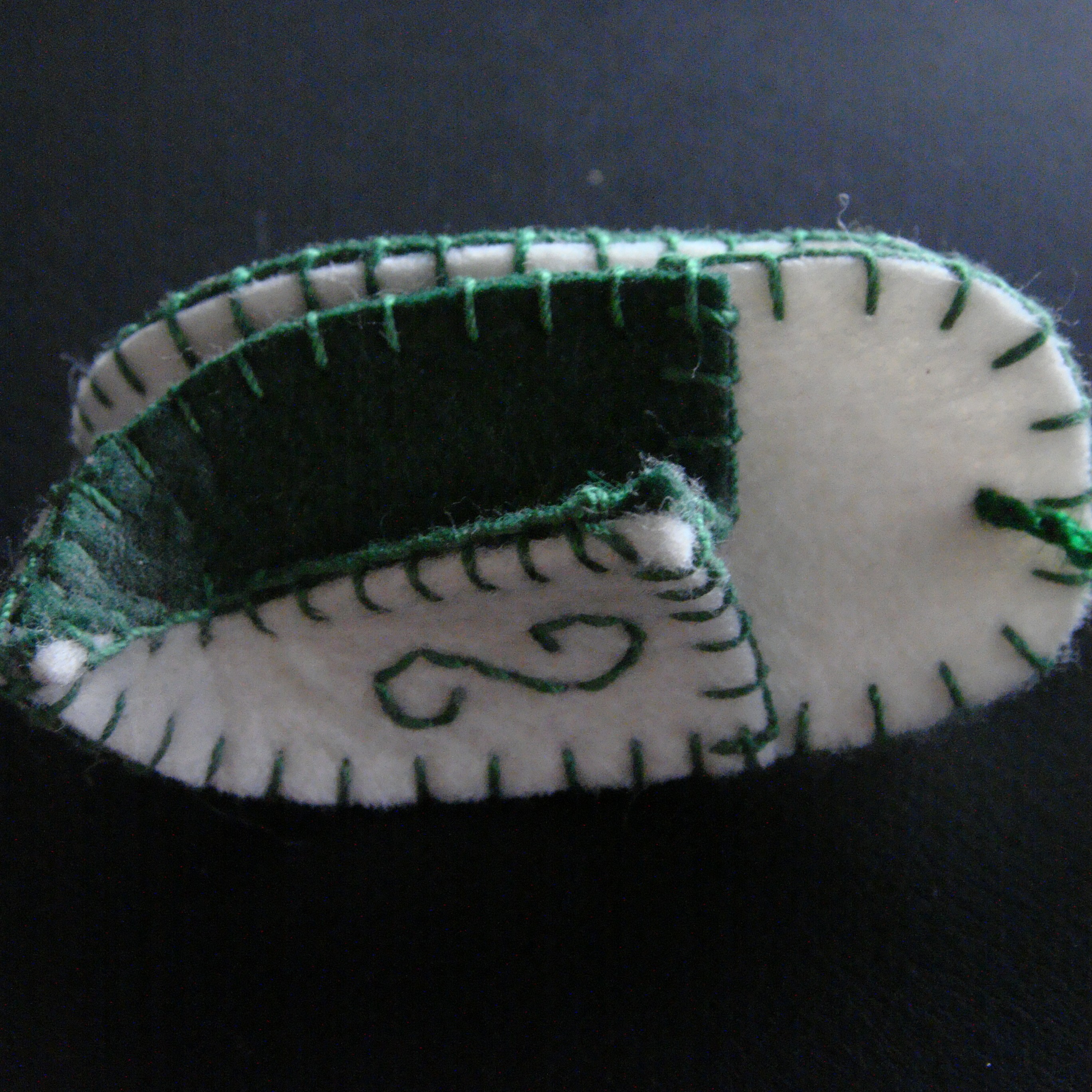 Traditional Qazaq slippers.