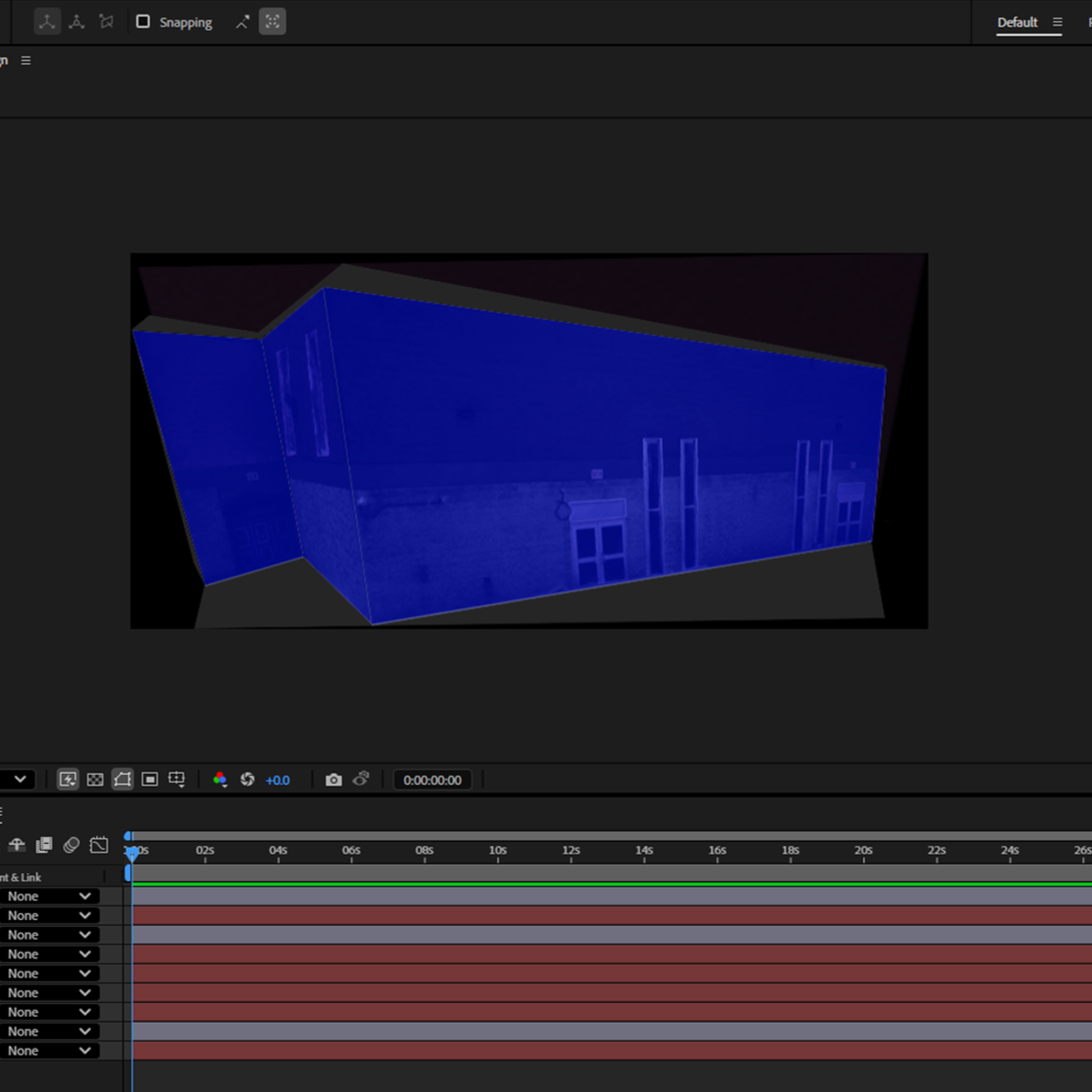 Exploring projection mapping via the tutorial.