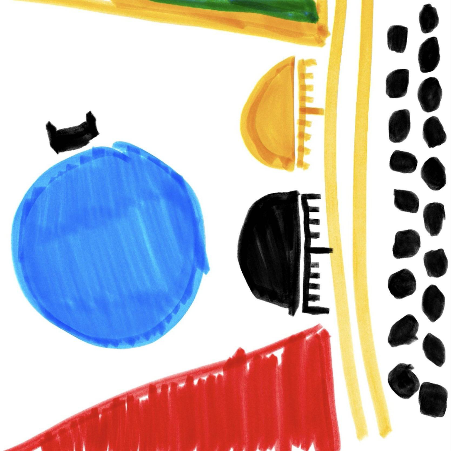 I tried another design. I wanted to make each element bigger and in a different place on the page. This is my progress up to the &ldquo;iPhone or Android&rdquo; question. I wanted to try to oriente the triangles differently but I realized that the &ldquo;where is your phone at night&rdquo; line would be less clear if the triangles were like this.